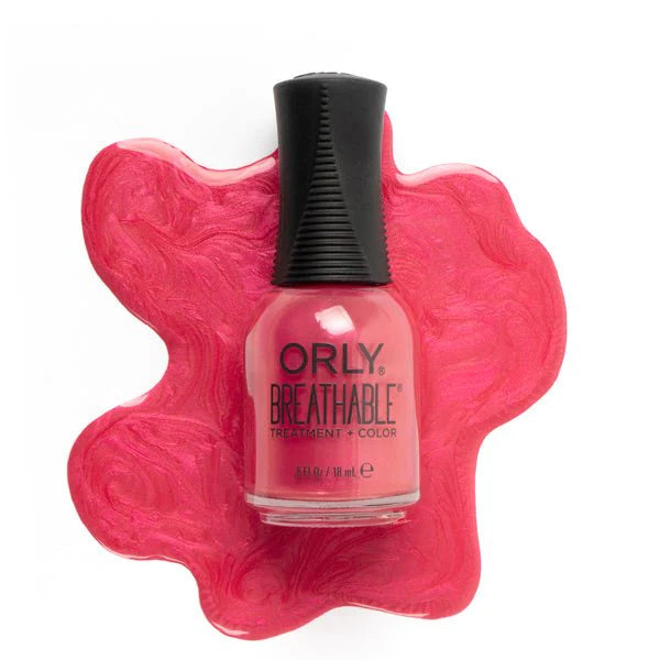 All Dahlia’d Up | Orly Breathable 1-Step Manicure