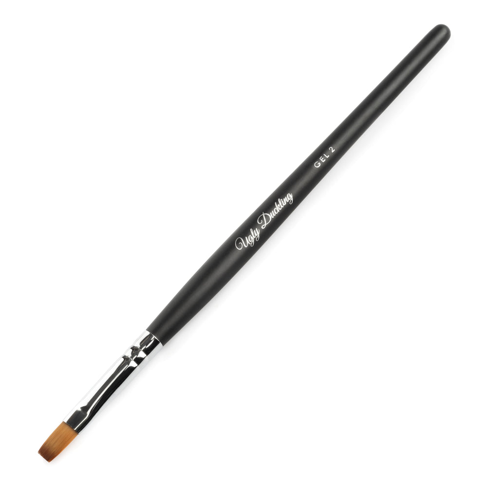 Gel 2 Brush - Matte Black Handle | Ugly Duckling