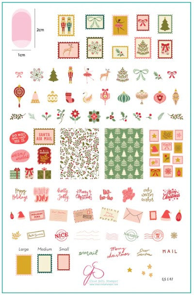 
                  
                    CjSC-097 - Sugarplum Post |  Clear Jelly Stamping Plate
                  
                