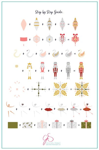 
                  
                    CjSC-098 - Sugarplum Express |  Clear Jelly Stamping Plate
                  
                