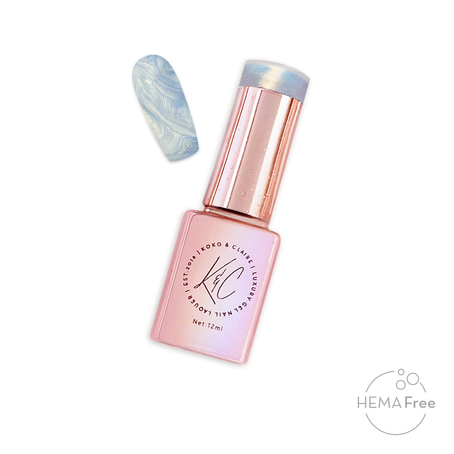 
                  
                    566 - Celestial Mist - Hema Free | Koko & Claire Gel Polish
                  
                