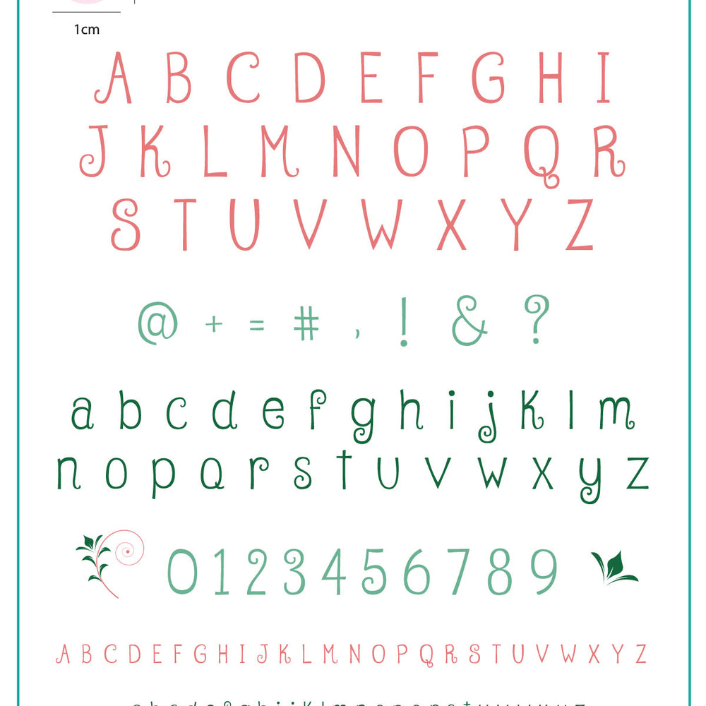 
                  
                    CjS-333 - Alphabet - Jungle Boogie | Clear Jelly Stamping Plate
                  
                