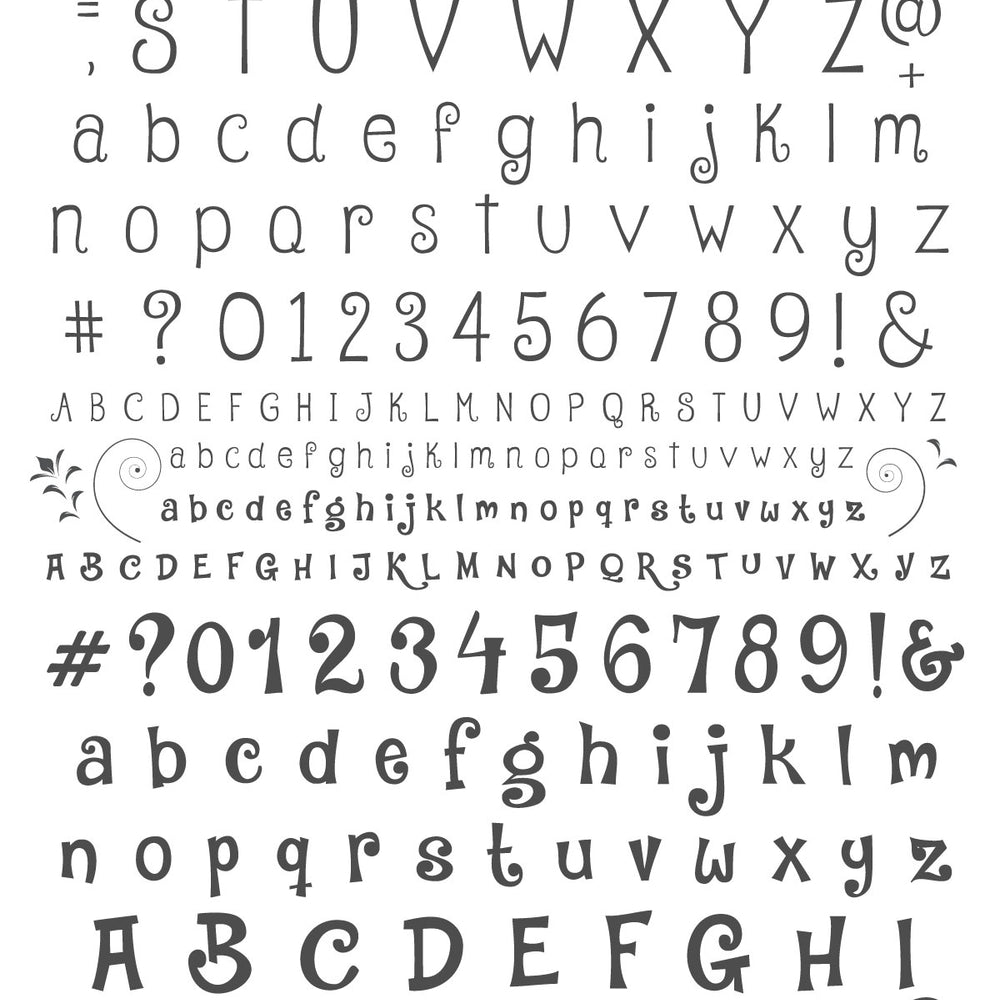 
                  
                    CjS-333 - Alphabet - Jungle Boogie | Clear Jelly Stamping Plate
                  
                