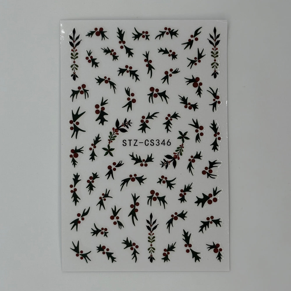 Boughs of Holly Decal | Lula Beauty