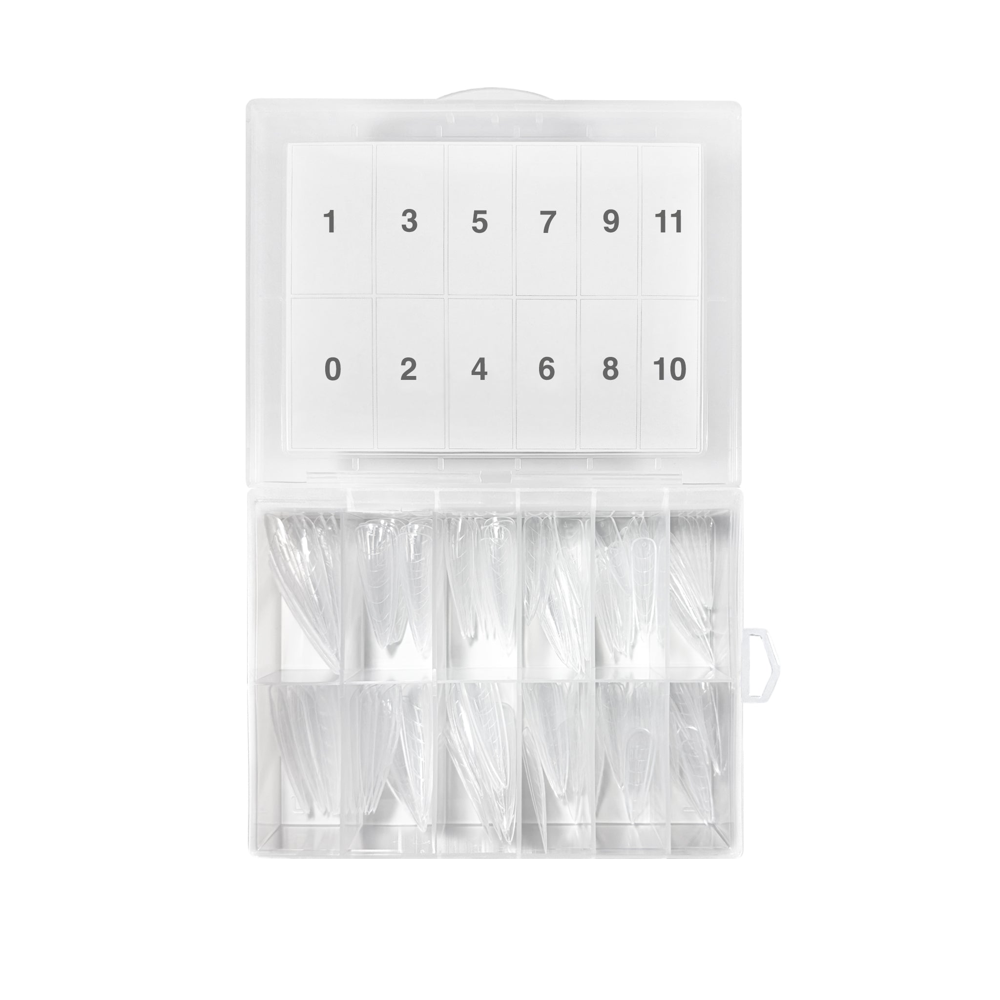 Long Coffin/Almond EZ Forms | 120pc Box – Nail Techniques