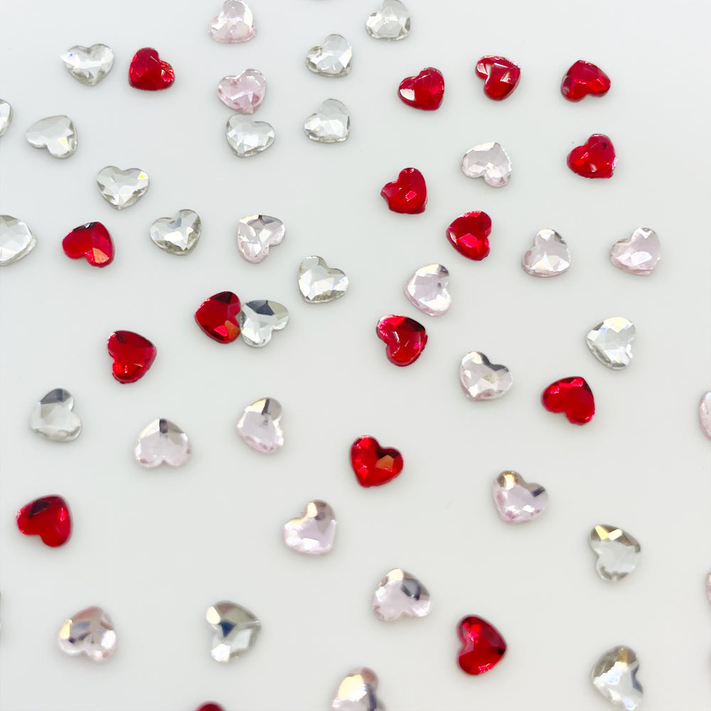 
                  
                    Crystal Rhinestone Hearts | Available in 3 Colours! | Lula Beauty
                  
                