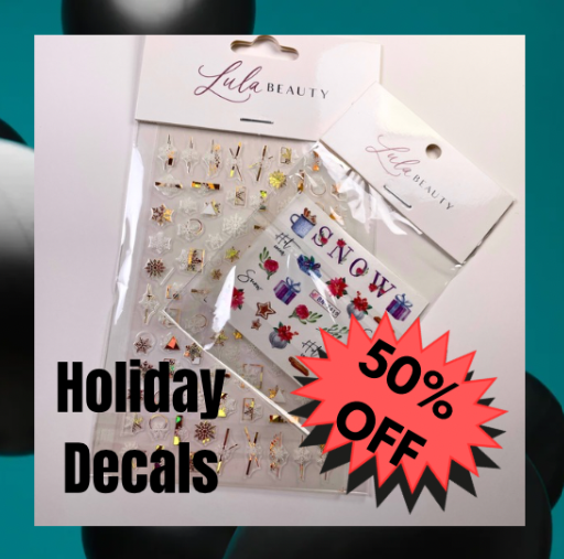 50% off Holiday Decals
