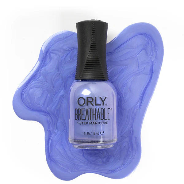 You Had Me At Hydrangea| Orly Breathable 1-Step Manicure