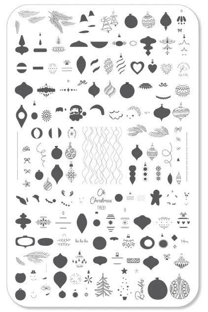 
                  
                    CjSC-095 - Oh Christmas Tree |  Clear Jelly Stamping Plate
                  
                