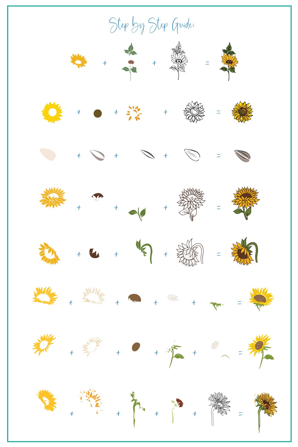 
                  
                    CjS-370 - Glow like a Sunflower  | Clear Jelly Stamping Plate
                  
                