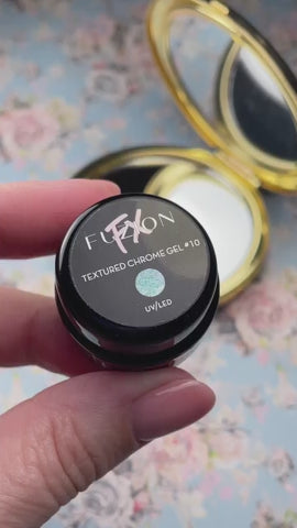 FX Textured Chrome Gel | Shade #10  5g Jar | Fuzion