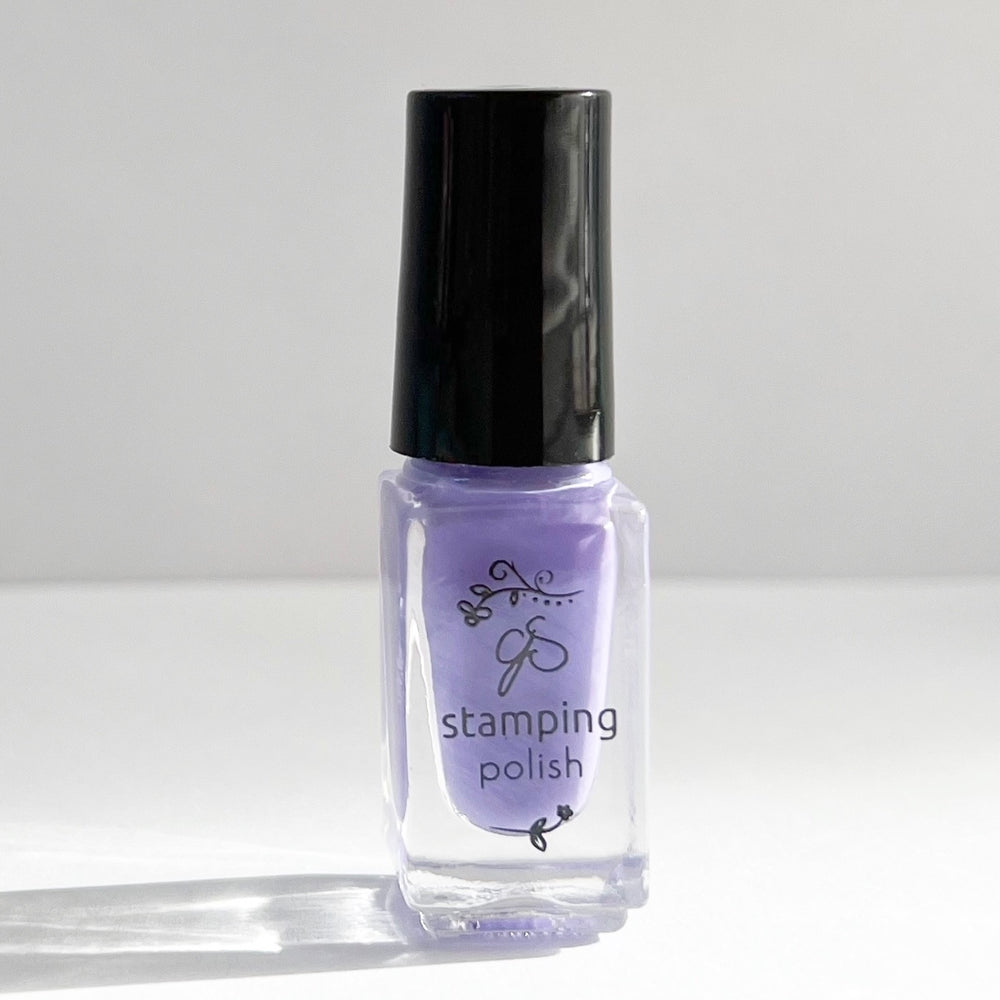 #132 - Sheer, Lavender | Clear Jelly Stamping Polish