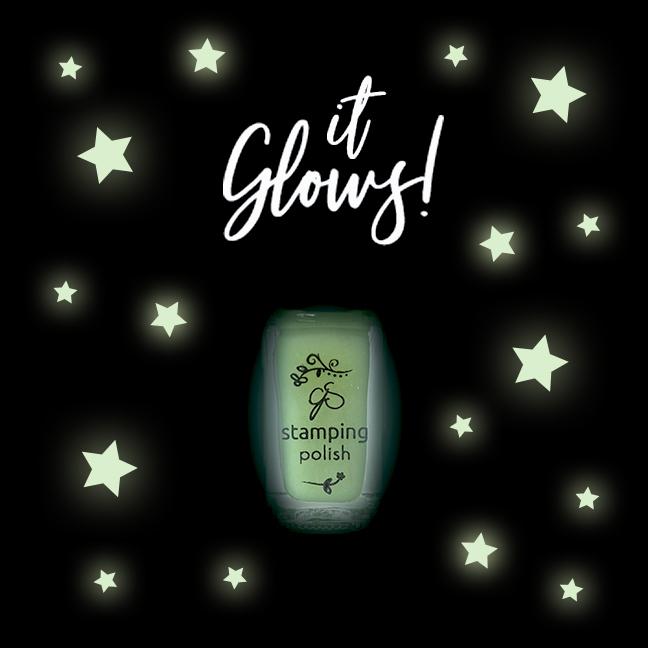 Glow! | Clear Jelly Stamping Polish