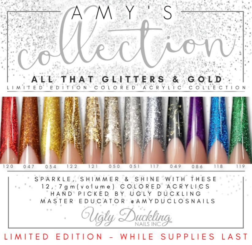 All That Glitters ~ Amy's Colored Acrylic Collection | Ugly Duckling
