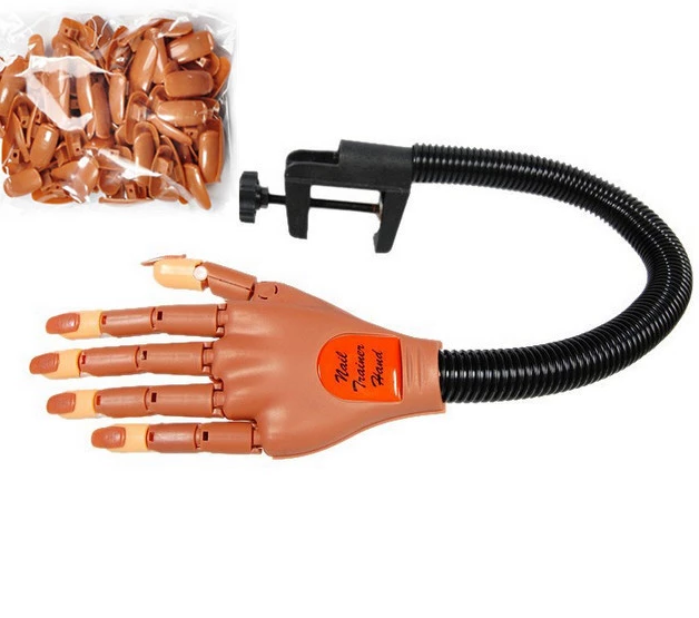 Practical Flex Hand Flexible Practice Hand – Nail Techniques