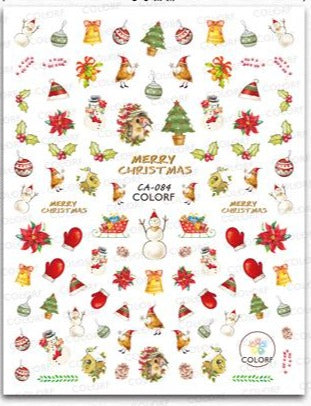 
                  
                    Traditional Christmas Collection | Self Adhesive Decals 6 Designs
                  
                