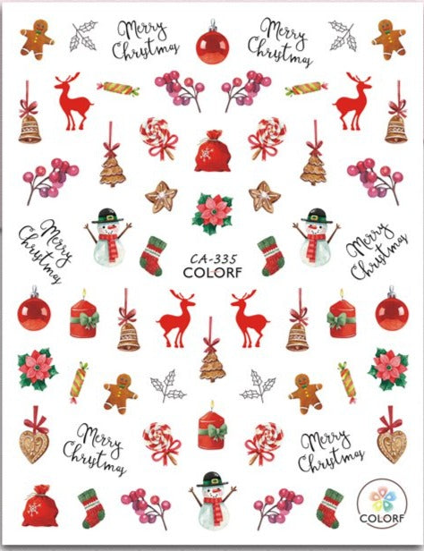 
                  
                    Traditional Christmas Collection | Self Adhesive Decals 6 Designs
                  
                