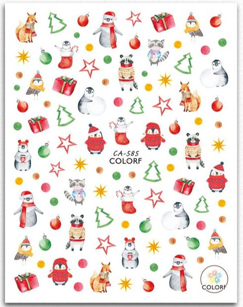 
                  
                    Traditional Christmas Collection | Self Adhesive Decals 6 Designs
                  
                