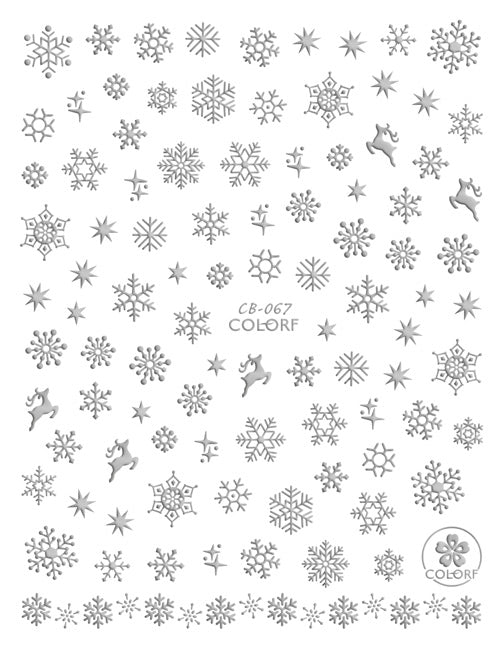 
                  
                    It's a Silver & Gold Christmas | Self Adhesive Decals 7 Designs
                  
                