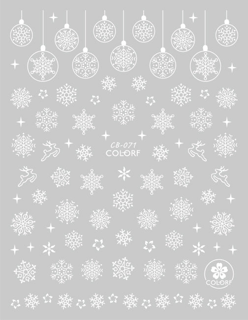 
                  
                    Holiday in White Collection | Self Adhesive Decals 5 Designs
                  
                