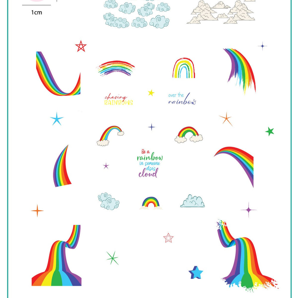 
                  
                    CJS-296 - Chasing Rainbows | Clear Jelly Stamping Plate
                  
                