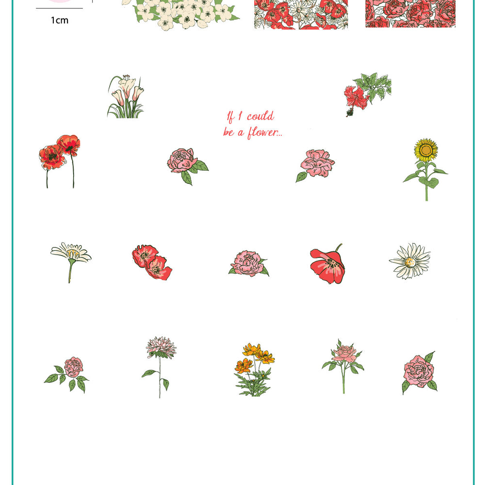 
                  
                    CJS-284 - If I Could be a Flower | Clear Jelly Stamping Plate
                  
                
