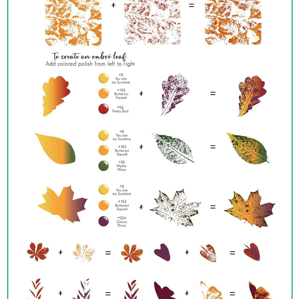 
                  
                    CjS-318 - Graceful leaves | Clear Jelly Stamping Plate
                  
                