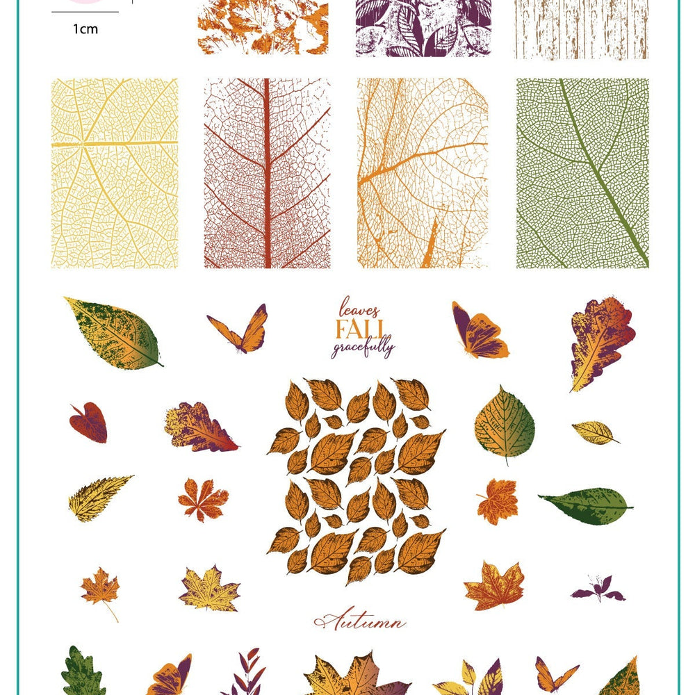 
                  
                    CjS-318 - Graceful leaves | Clear Jelly Stamping Plate
                  
                