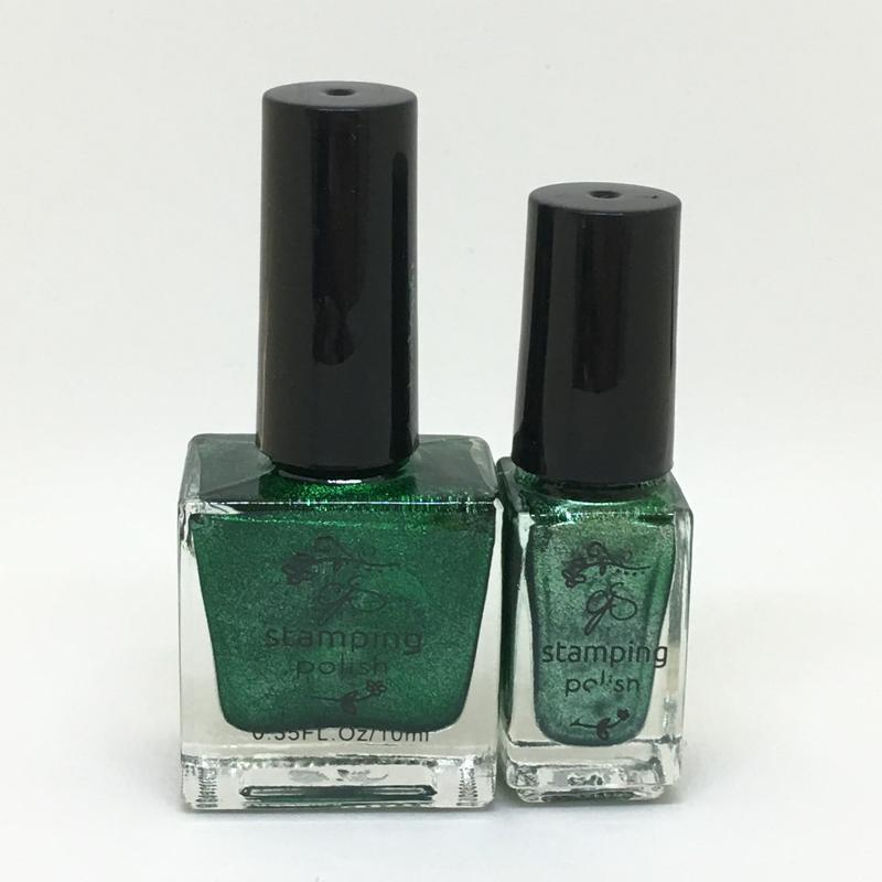 
                  
                    #061 Glitzy Evergreen | Clear Jelly Stamping Polish
                  
                
