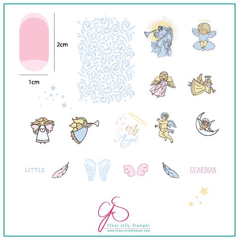 
                  
                    CJSC-037 - Angelic | Clear Jelly Stamping Plate
                  
                
