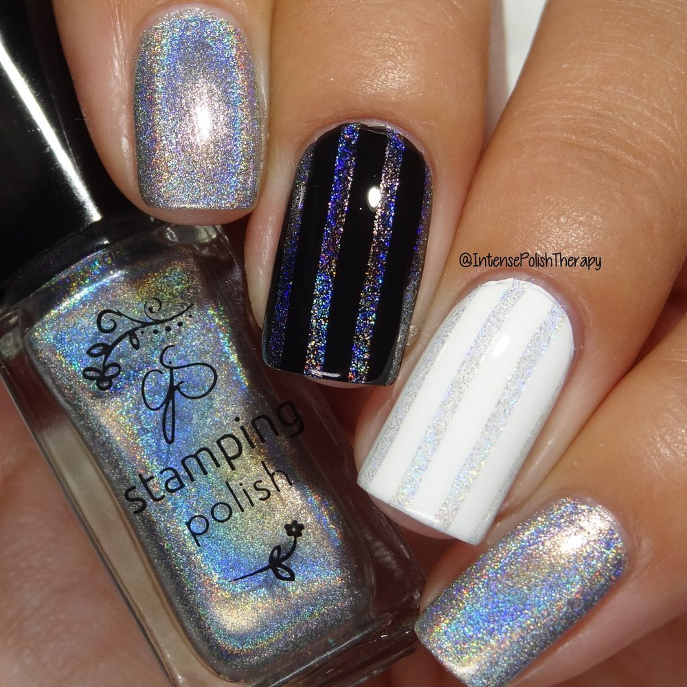 Holo #03 | Clear Jelly Stamping Polish