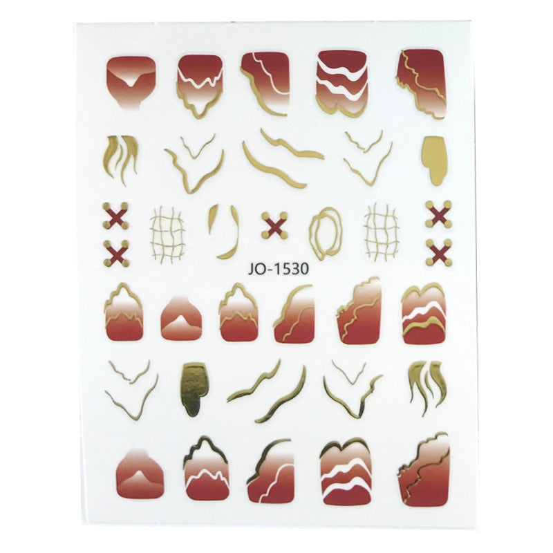 
                  
                    Abstract Designs Self Adhesive Decals | Nail Art
                  
                