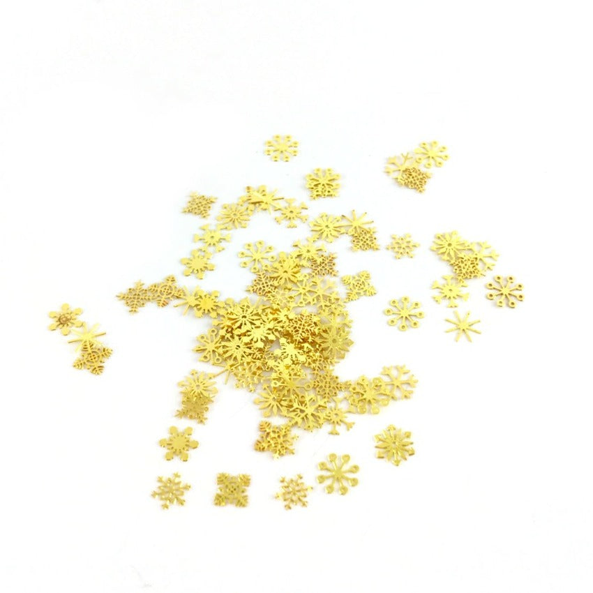 
                  
                    Gold Snowflakes Embellishment
                  
                