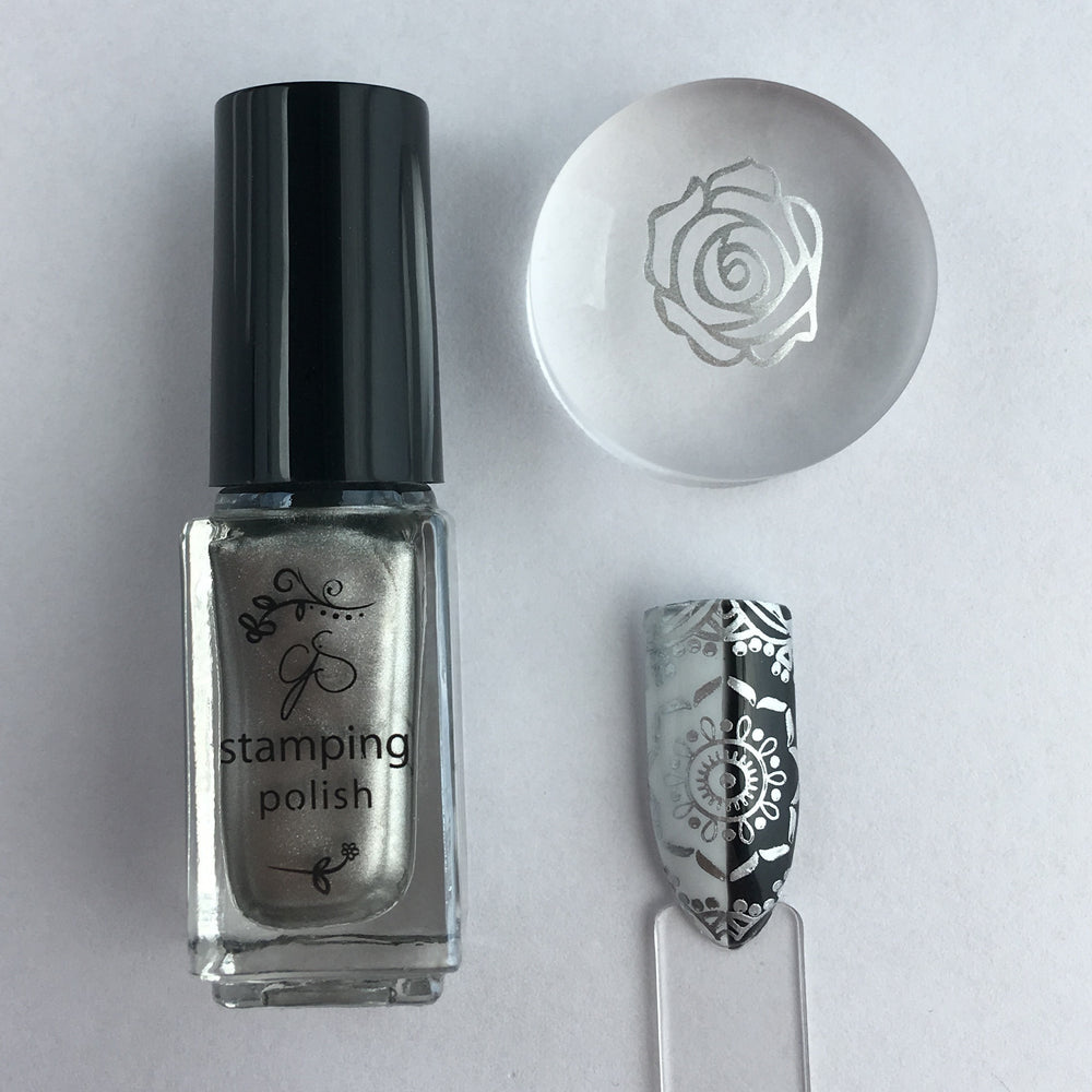 
                  
                    #045 Molten Alloy | Clear Jelly Stamping Polish
                  
                