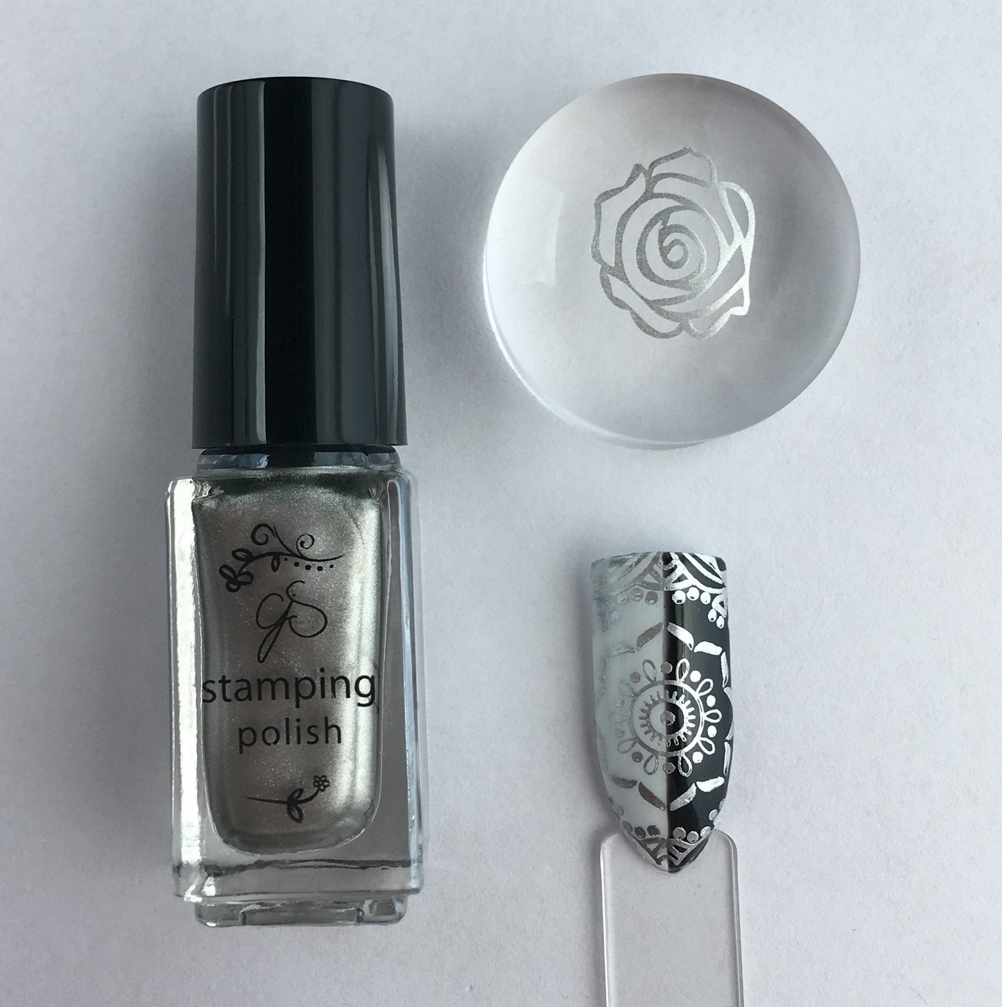 
                  
                    #045 Molten Alloy | Clear Jelly Stamping Polish
                  
                