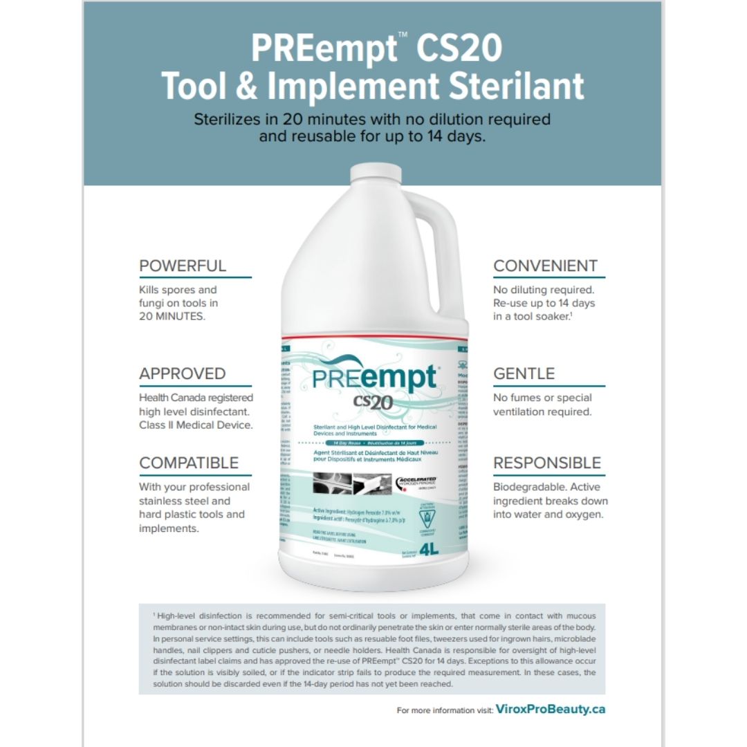 PREempt CS 20 | 1L – Nail Techniques