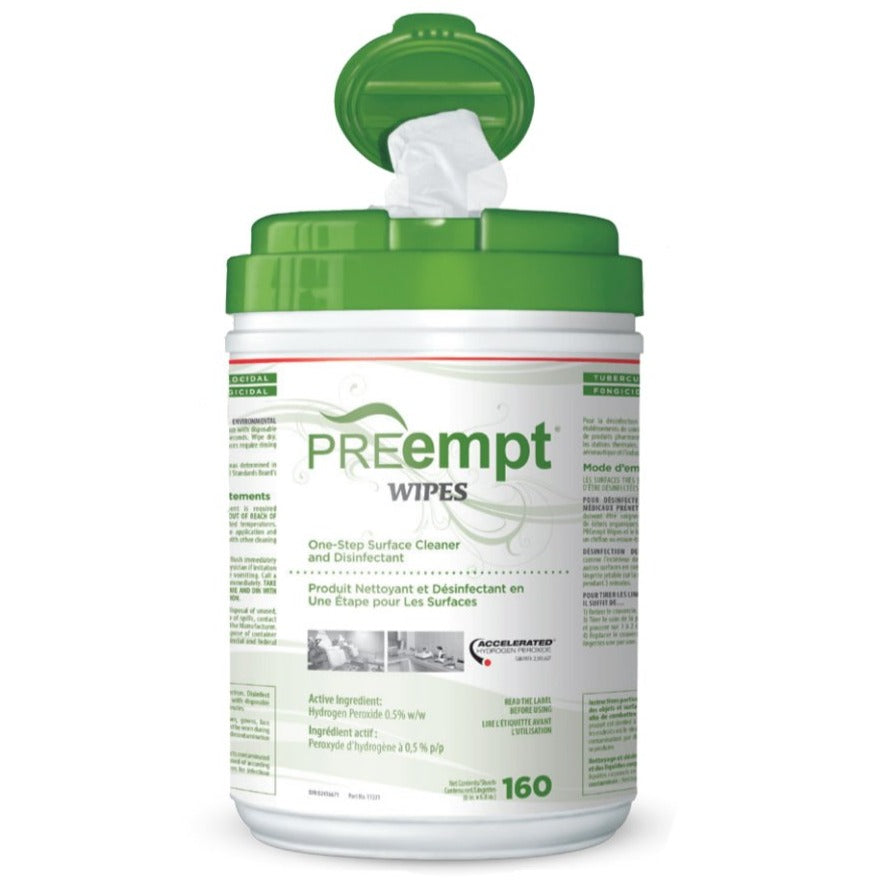 
                  
                    PREempt Disinfectant Wipes - One Step Surface Cleaner 2 Sizes
                  
                