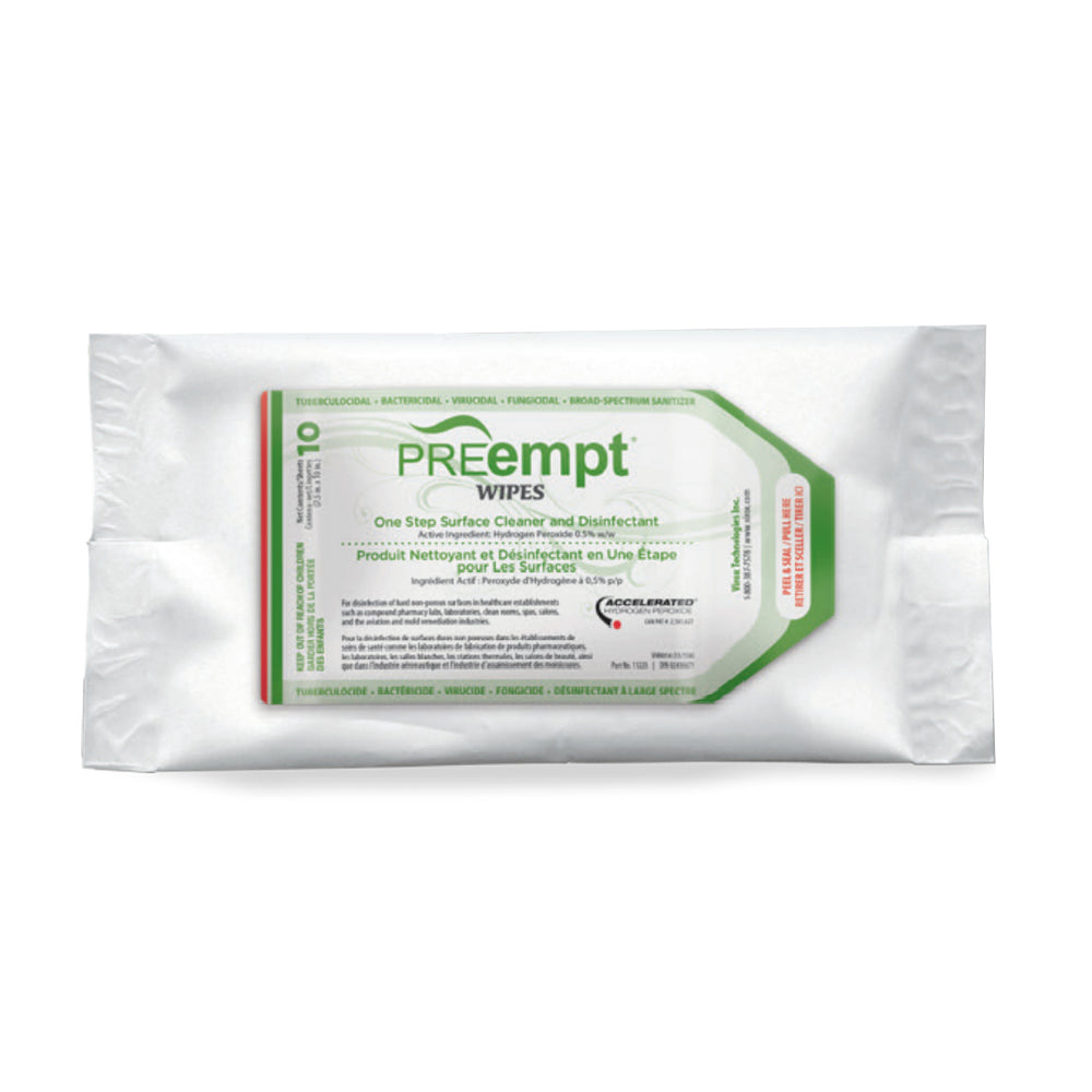 
                  
                    PREempt Disinfectant Wipes - One Step Surface Cleaner 2 Sizes
                  
                