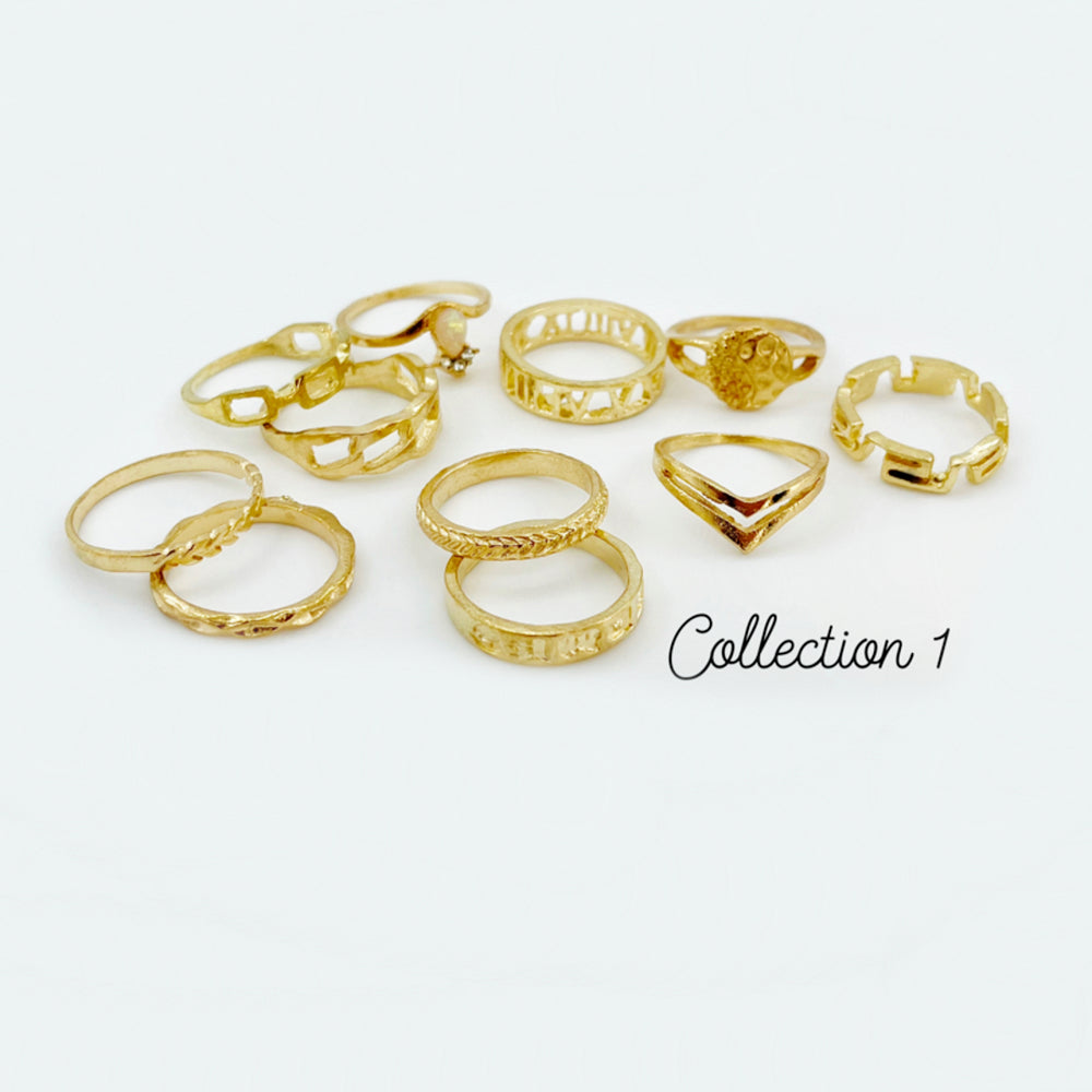 Decorative Rings for Display Hand - Collection 1