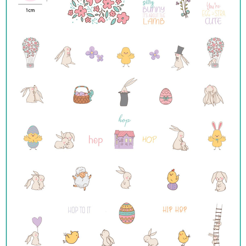 
                  
                    CJSH-87 - Silly Bunny | Clear Jelly Stamping Plate
                  
                