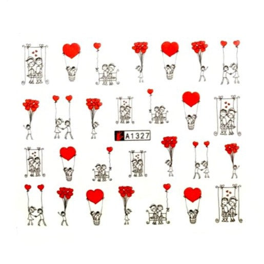 
                  
                    Valentine's Waterslide Decals | Hearts, balloons, messages and more!
                  
                