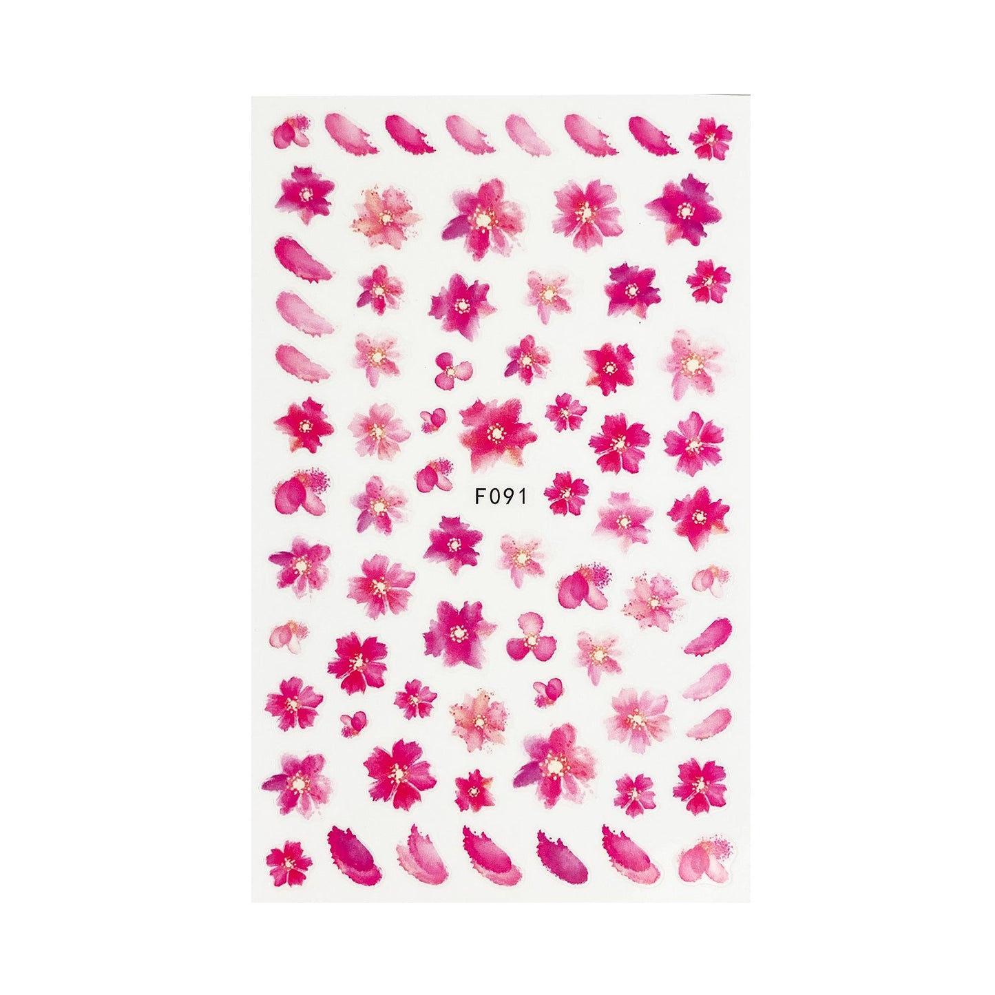 
                  
                    Pretty in Pink Flowers ~ Self Adhesive Decals | Lula Beauty
                  
                