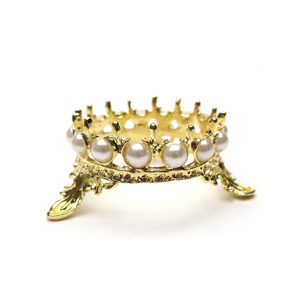 Desk Crown - Gold | Clear Jelly Stamper