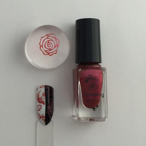 
                  
                    #033 Crimson Crush | Clear Jelly Stamping Polish
                  
                