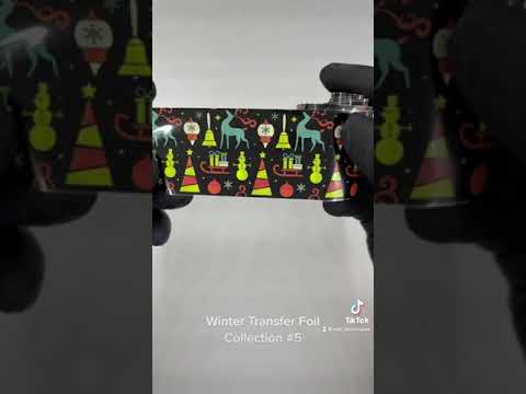 
                  
                    Load and play video in Gallery viewer, Transfer Foil Kit - Holiday Pack- S5
                  
                