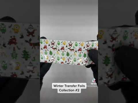 
                  
                    Load and play video in Gallery viewer, Transfer Foil Kit - Holiday Pack - S2
                  
                