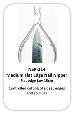 NASP #214 Medium Flat Fold Nipper 4.5'