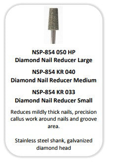 NASP Diamond Bit Nail Reducer - Medium
