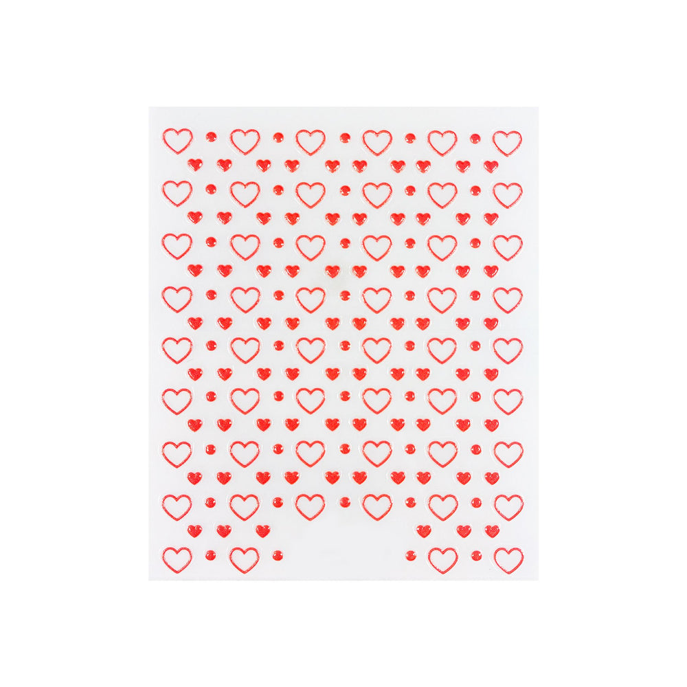 
                  
                    Hearts ❤  Hearts!  ~ Self Adhesive Decals | Lula Beauty
                  
                