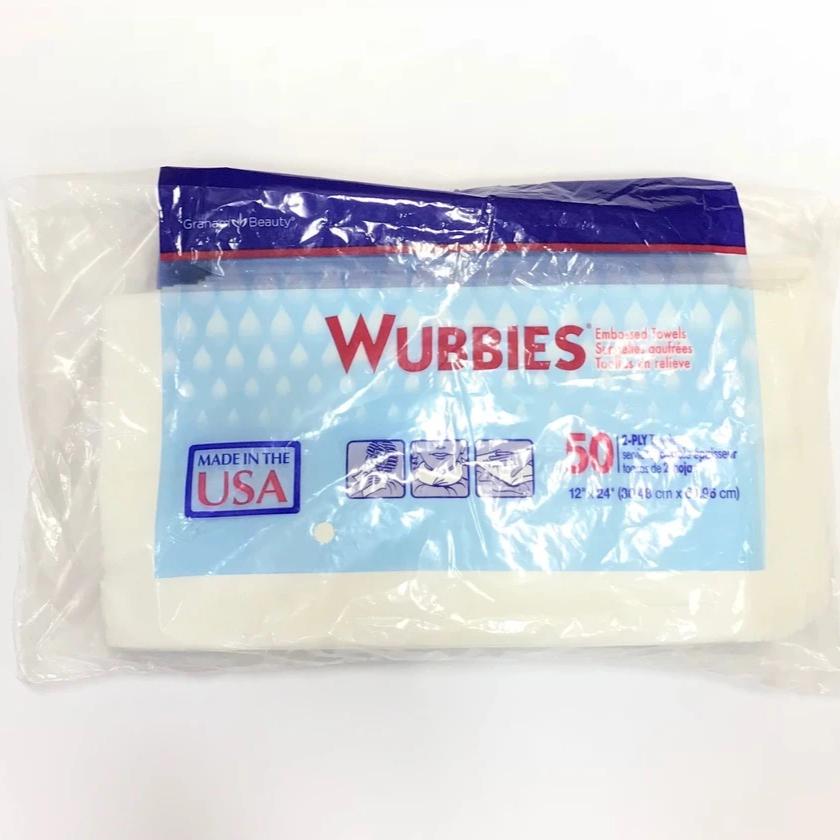 Wubbies All Purpose Salon Towels Bag of 50